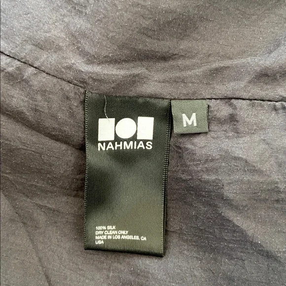NAHMIAS Fine Wine Silk Shorts